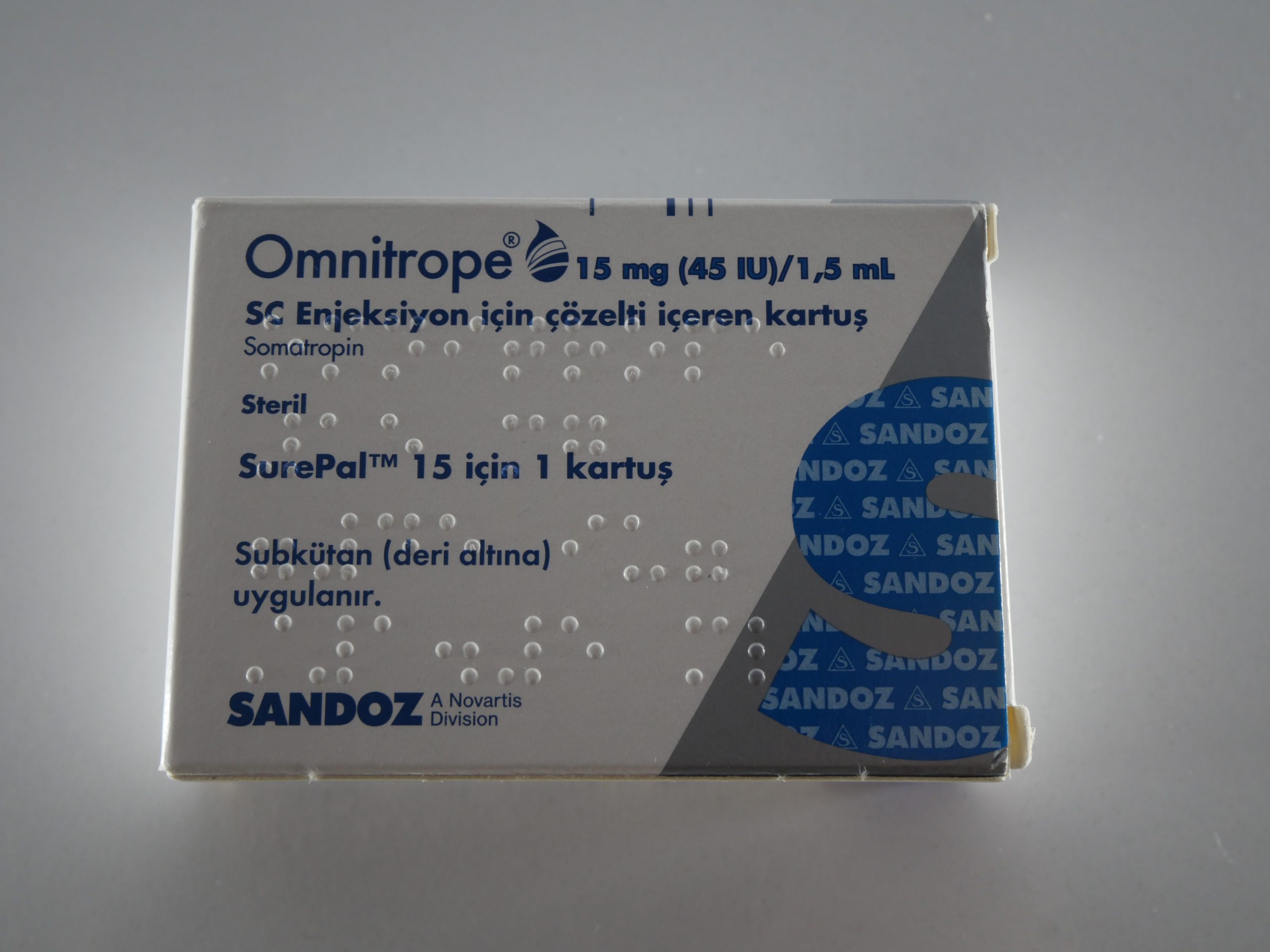 Omnitrope (45 IU cartridge) – EXP 05/2025